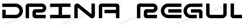 Drina Regular字体转换